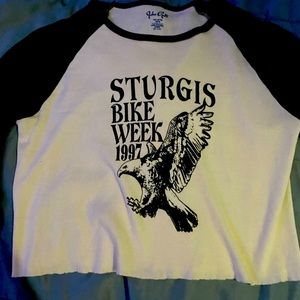 long sleeve brandy melville band tee